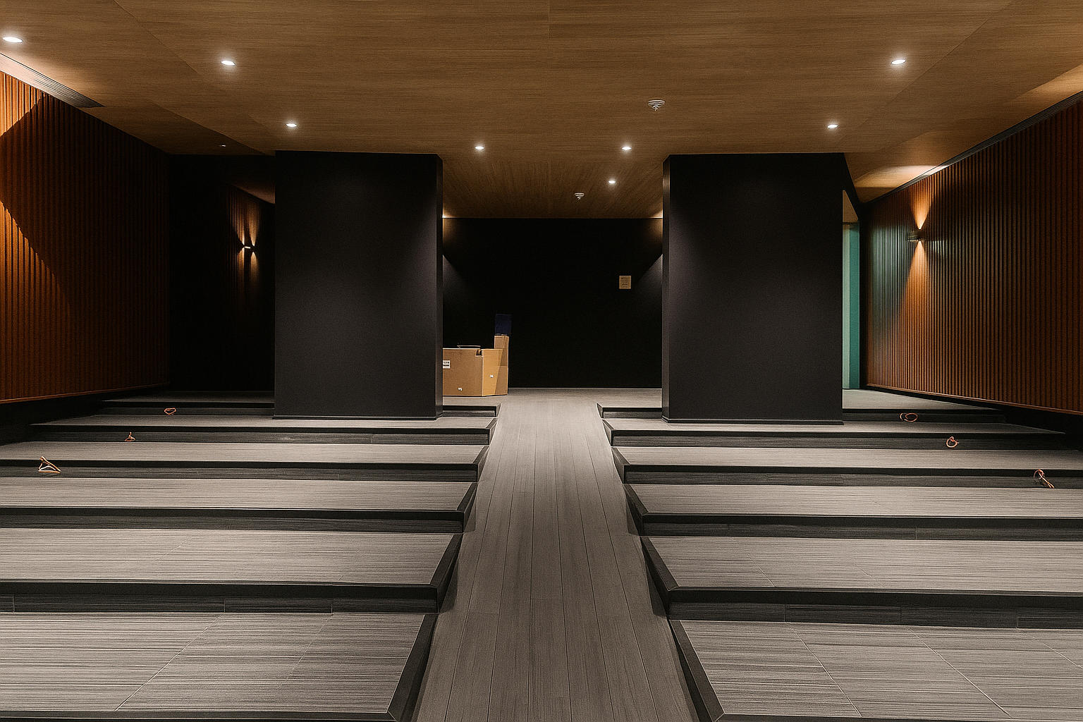 Pintura artística en oficinas Santiago Centro